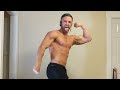 Posing full body after back workout - physique/men's physique/bodybuilding