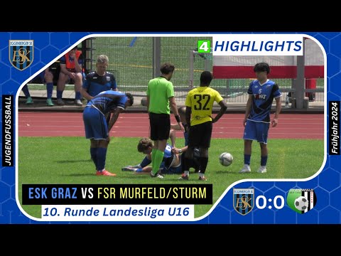 🟣 U16LL ⚽️ ESK Graz 🆚 FSR Murfeld/Sturm vom 9.6.2024