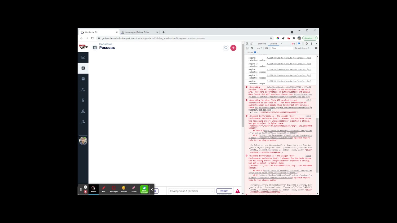 Weird error - EnvVariable Plugin - Plugins - Bubble Forum
