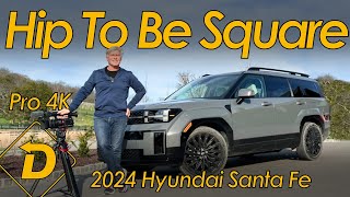 2024 Hyundai Santa Fe Calligraphy is Three Rows of Boxy Utility #cars #automobile #hyundai