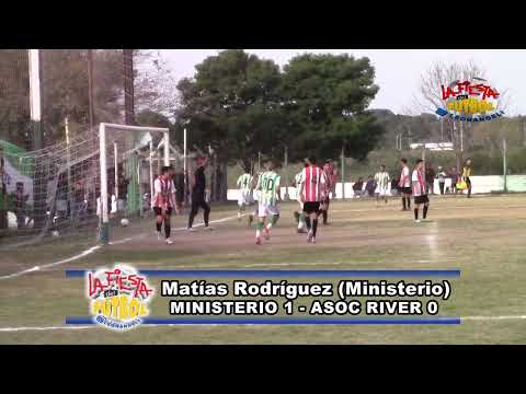 LIGA PARANAENSE: ASOCIACIÓN RIVER 0 - MINISTERIO 3 (FECHA 10) APERTURA 2023 (20-06-23)