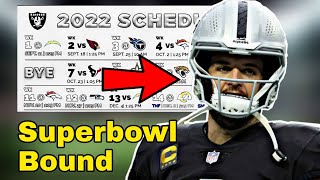 What you Need to know about the Raiders 2022 Schedule