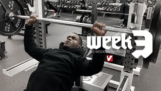 5x5 week of workouts: overreaching