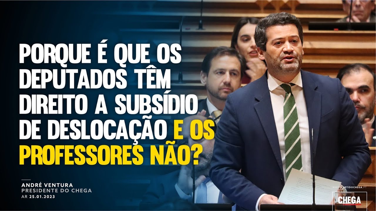 Porque é que os deputados têm direito a subsídio de deslocação e os professores não?