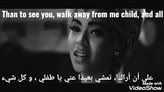 Beyoncé - مترجمة - I&#39;d rather go blind