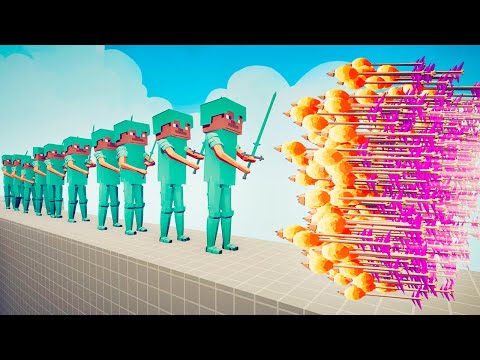 10x DIAMOND STEVE ⛏💎 GIANTS vs EVERY GOD | TABS Totally Accurate Battle Simulator