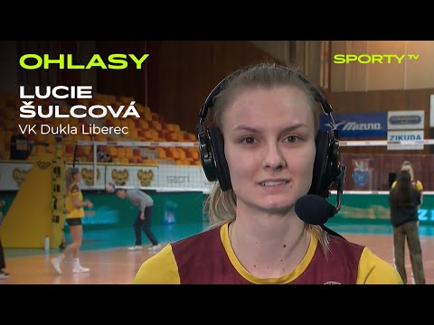 Lucie Šulcová po výhře nad Frýdkem-Místkem | VK Dukla Liberec vs. TJ Sokol Frýdek-Místek | OHLASY