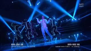 8. Danny Saucedo - Amazing (Melodifestivalen 2012 Deltävling 4) 720p HD