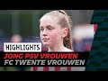 HIGHLIGHTS I Jong PSV Vrouwen strijdend ten onder ⚔️