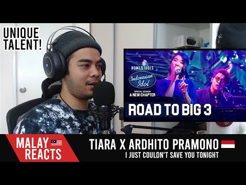 TIARA X ARDHITO PRAMONO - I Just Couldn't Save You Tonight - REACTION!