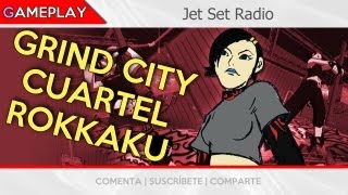 preview picture of video 'Dreamcast Games | Jet Set Radio Walkthrough -  Grind City (Cuartel de los Rokkaku) - Cube'