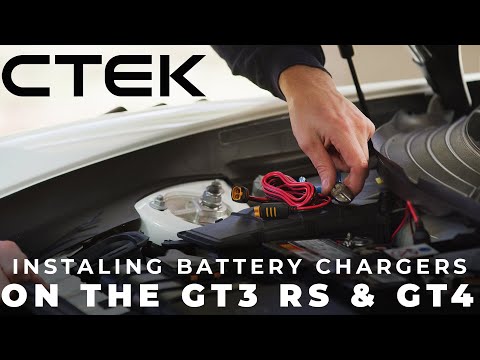 How to Install CTEK Battery Maintainer On 718 GT4 and GT3RS