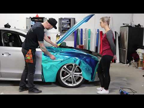 How-To Chrome Vinyl Wrap | With details and corners! How-To Chrome Vinyl Wrap | With details and corners!