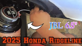 2025 Honda Ridgeline How to remove the door panel install speaker
