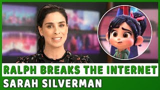 Download lagu RALPH BREAKS THE INTERNET | On-studio visit with Sarah Silverman 'Vanellope' mp3
