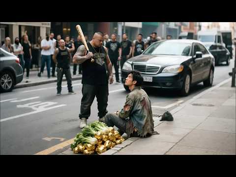 bully asked for high stall fee,unexpectedly vegetable seller is Shennong,they beg for mercy