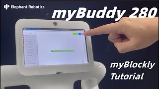 myBuddy 280 Pi | Let's learn to program the myBuddy through myBlockly