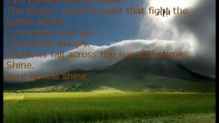 Clay Aiken Shine With Lyrics