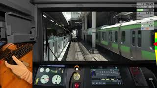 【左手映像付】マニュアルブレーキで山手線　内回り　JR東日本トレインシミュレーター