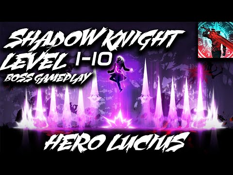 Shadow Knight: Deathly Adventure RPG (Boss Level 1-10) Gameplay | Hero Lucius | New Android Game