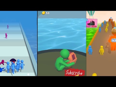 Giant Rush!,Join Crush,Join & Clash,Walkthrough All Levels _ New Ball - Gameplay iOS20-30-35