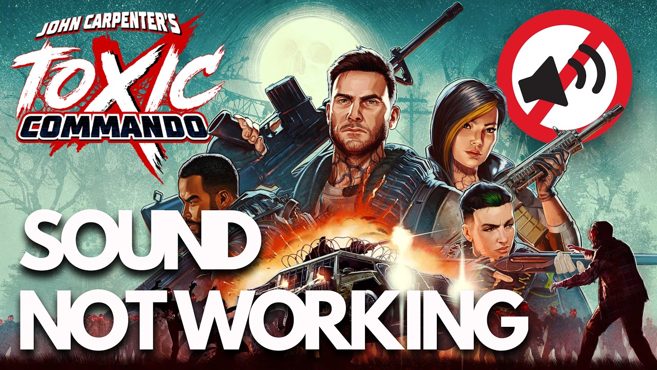 John Carpenter's Toxic Commando| FIX: Sound Not Working, Crackling, Distorted & Popping Audio PC🎧✅