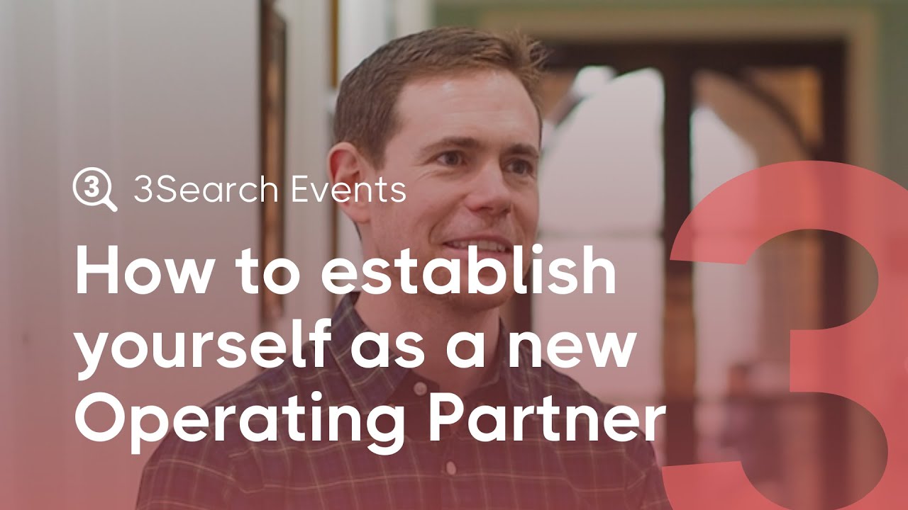 How to establish yourself as a new Operating Partner | 3Search Events