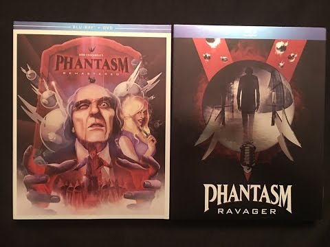 Phantasm Remastered & Phantasm V Ravager Blu-ray Unboxing