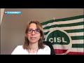 Primo Maggio 2020: la segretaria Cisl Piemonte Orientale, Elena Ugazio, fa il punto a Vco Azzurra Tv