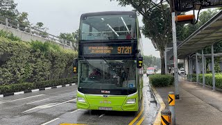 SMRT Buses MAN ND323F A95 (Batch 4) SG5979G on Service 972M