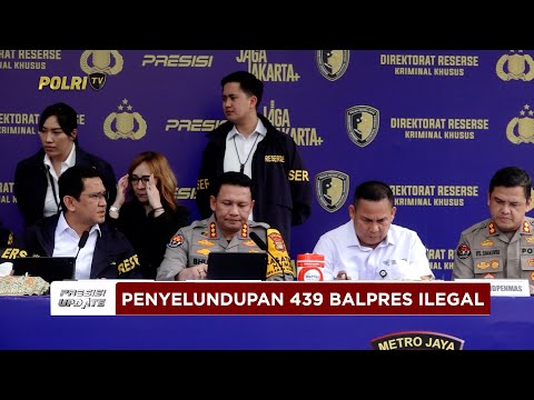 PRESISI UPDATE: POLDA METRO JAYA BONGKAR PENYELUNDUPAN 439 BALPRES ILEGAL 21/11/25 (19.30)