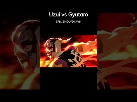 Blades Clash: Uzui vs Gyutaro - A Demon Duel #ytshort #shorts #anime #demonslayer