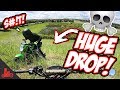 HUGE Drop vs Mini Bike! 💀 GromVentures!