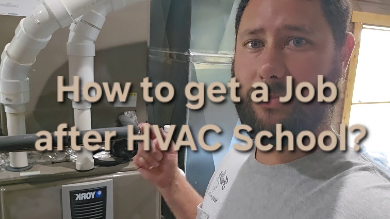 How do I get a job after trade school? #hvacschool #hvactechnician #hvac