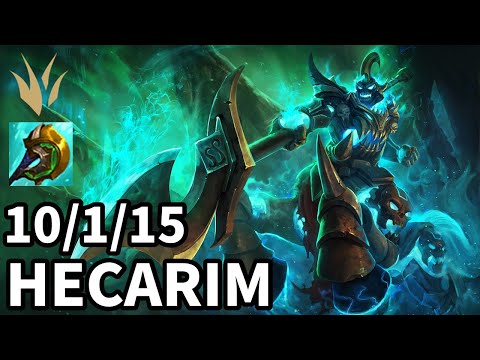 Hecarim Jungle vs Talon - Ranked Grandmaster - Patch KR 12.17