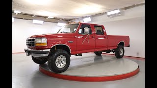 Video Thumbnail for 1996 Ford F350 4x4 Crew Cab