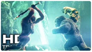 GODZILLA X KONG THE NEW EMPIRE Skar King Steals Kong's Battle Axe Trailer (NEW 2024)