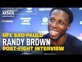 UFC Sao Paulo: Randy Brown Wants To Test His Jiu-Jitsu Against Michael Chiesa - MMA Fighting