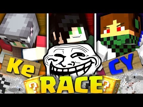 KENOIA FA LA FURBA. - Minecraft LUCKYKERENCYRACE W/ErenBlaze KeNoia