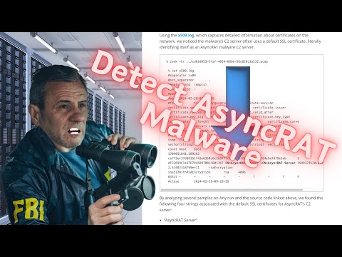 Detecting AsyncRAT 🐀 Malware C2 With Zeek And Suricata!