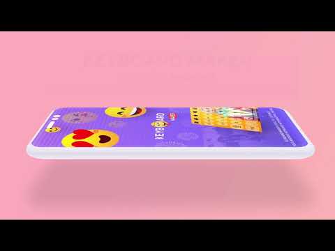 Keyboard : Emoji, Theme & Gifs Video