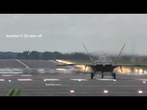 MIG-29 VS F-22 Raptor breathtaking vertical climb take offs. WARNING ! LOUD VIDEO