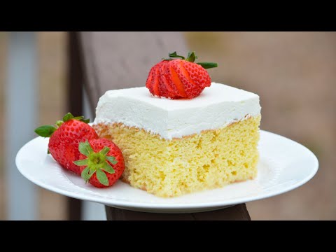 Easy Tres Leches Cake Recipe | Three Milk Cake