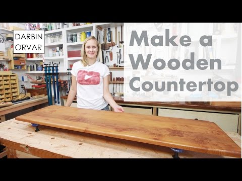 DIY Inexpensive Wood Countertop — The Learner Observer