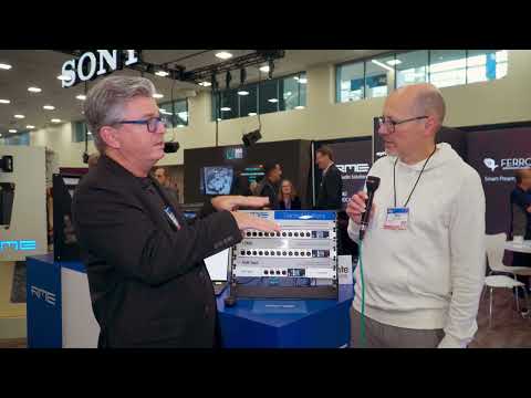 RME 12Mic Dante - NAMM 2022
