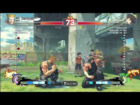 ACE EIRIN (Guile) vs AMAKUSA (Yang)