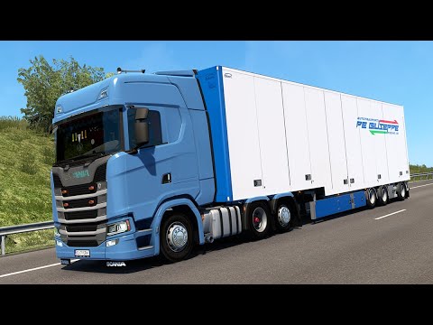 ETS2 1.40 - Euro Truck Simulator 2 - Scania Next Generation - Sibiu (RO) to Ruse (BG)