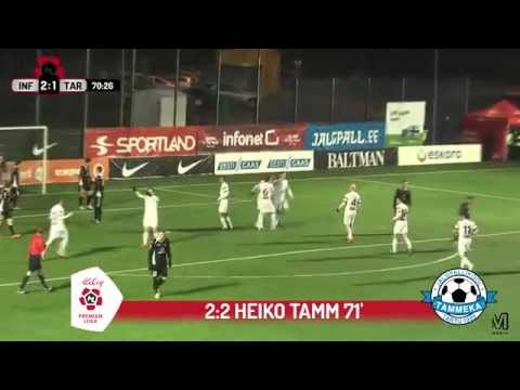 IV voor: Tallinna FC Infonet - Tartu JK Tammeka 2:2 (1:1)