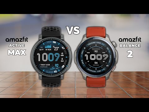 Amazfit Active Max vs Amazfit Balance 2 | Full Specification Comparison