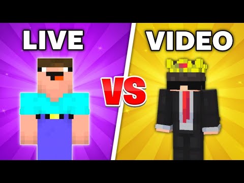 Why Minecraft Live Isn't Fun Anymore | Livestream Vs Video